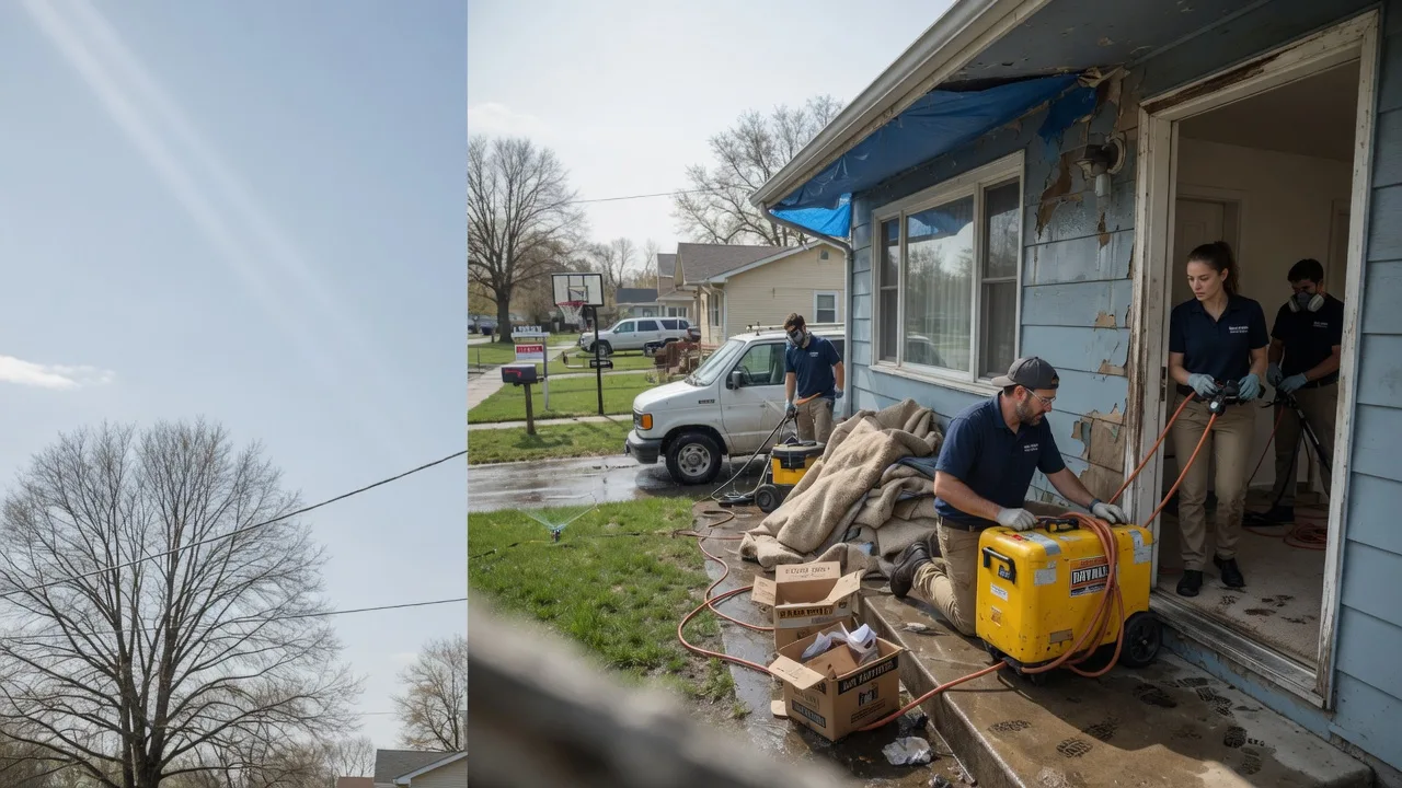 Basement Flood Cleanup in Sheridan, MI near me